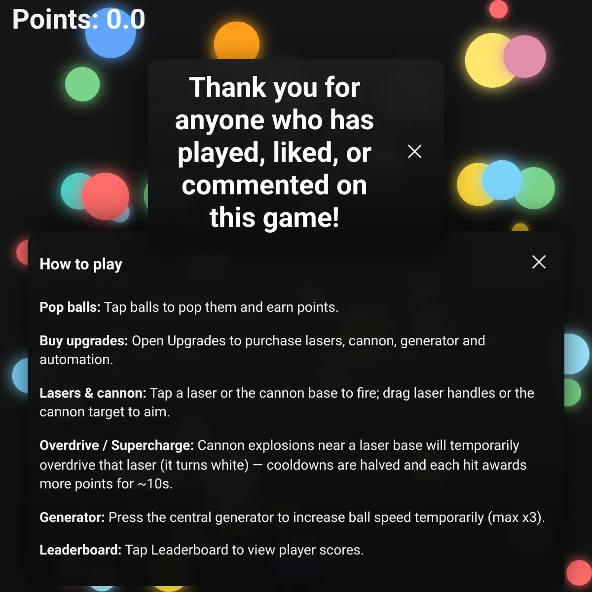 the project is loading
