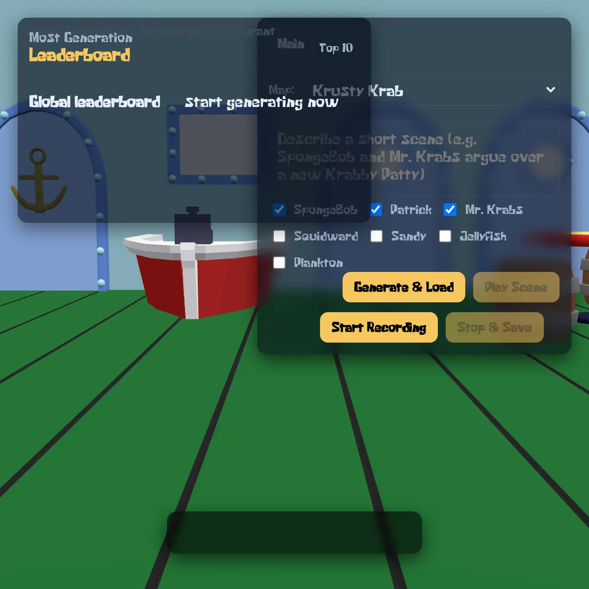 SpongeEpisode — Episode Generator