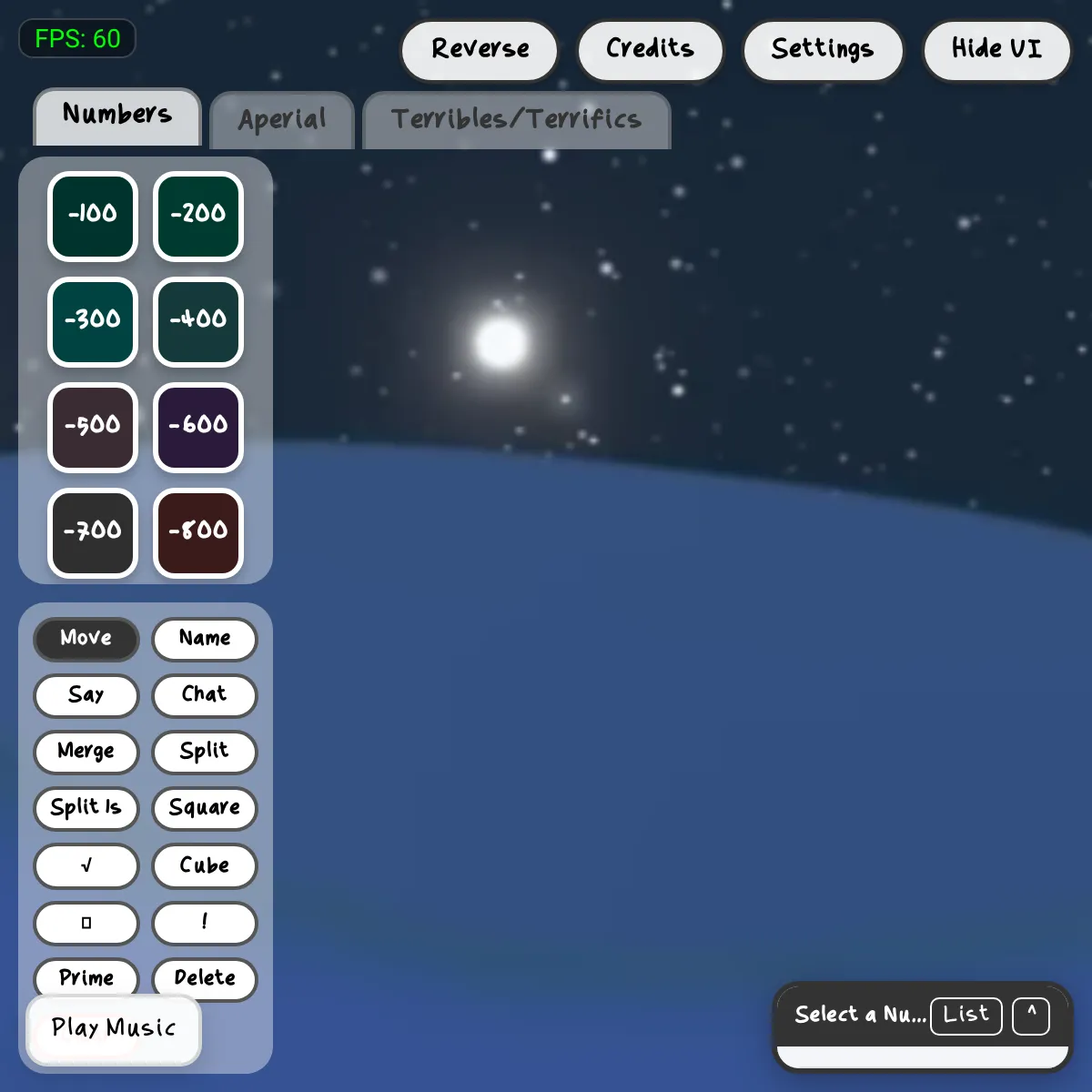 Numberblockers Playground