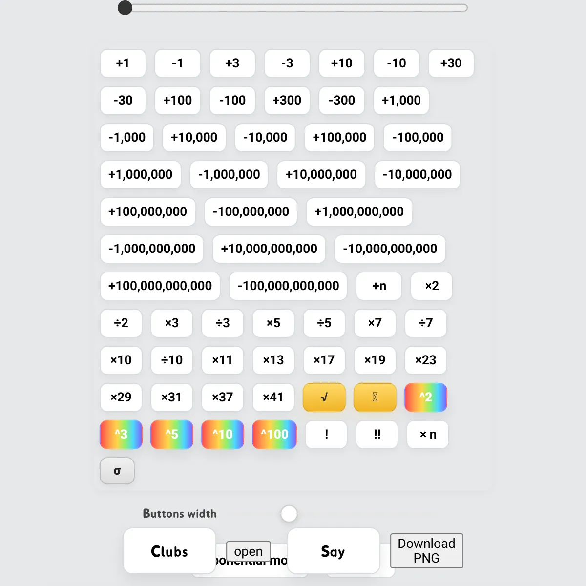 Numberblocks Generator
