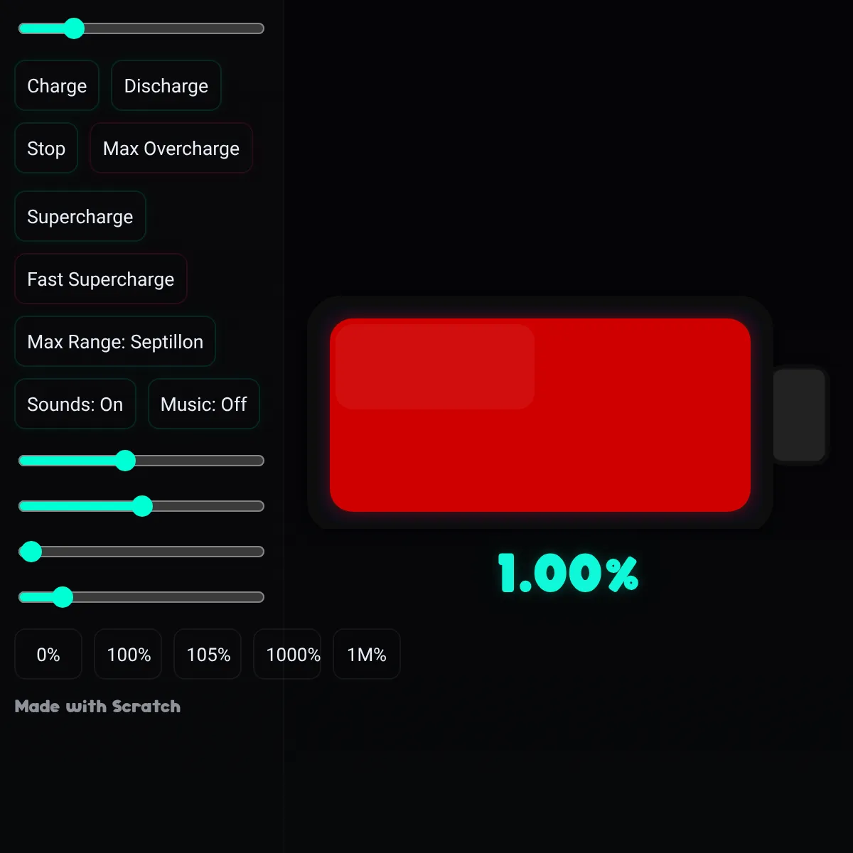 Battery Overcharger Simulator Scratch