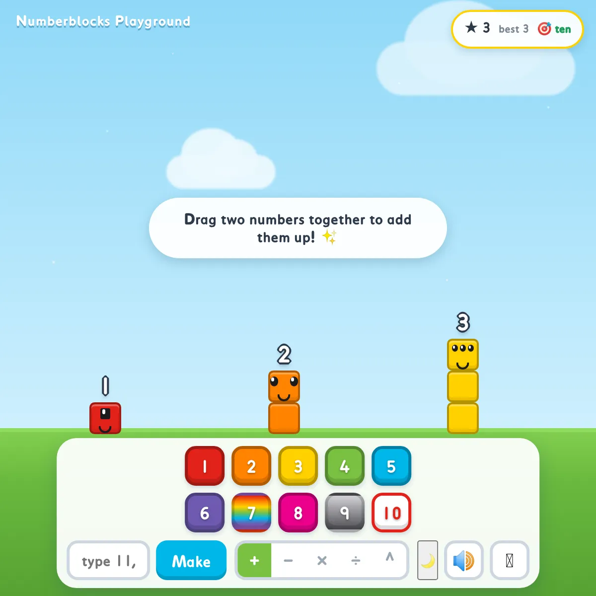 Numberblocks Playground