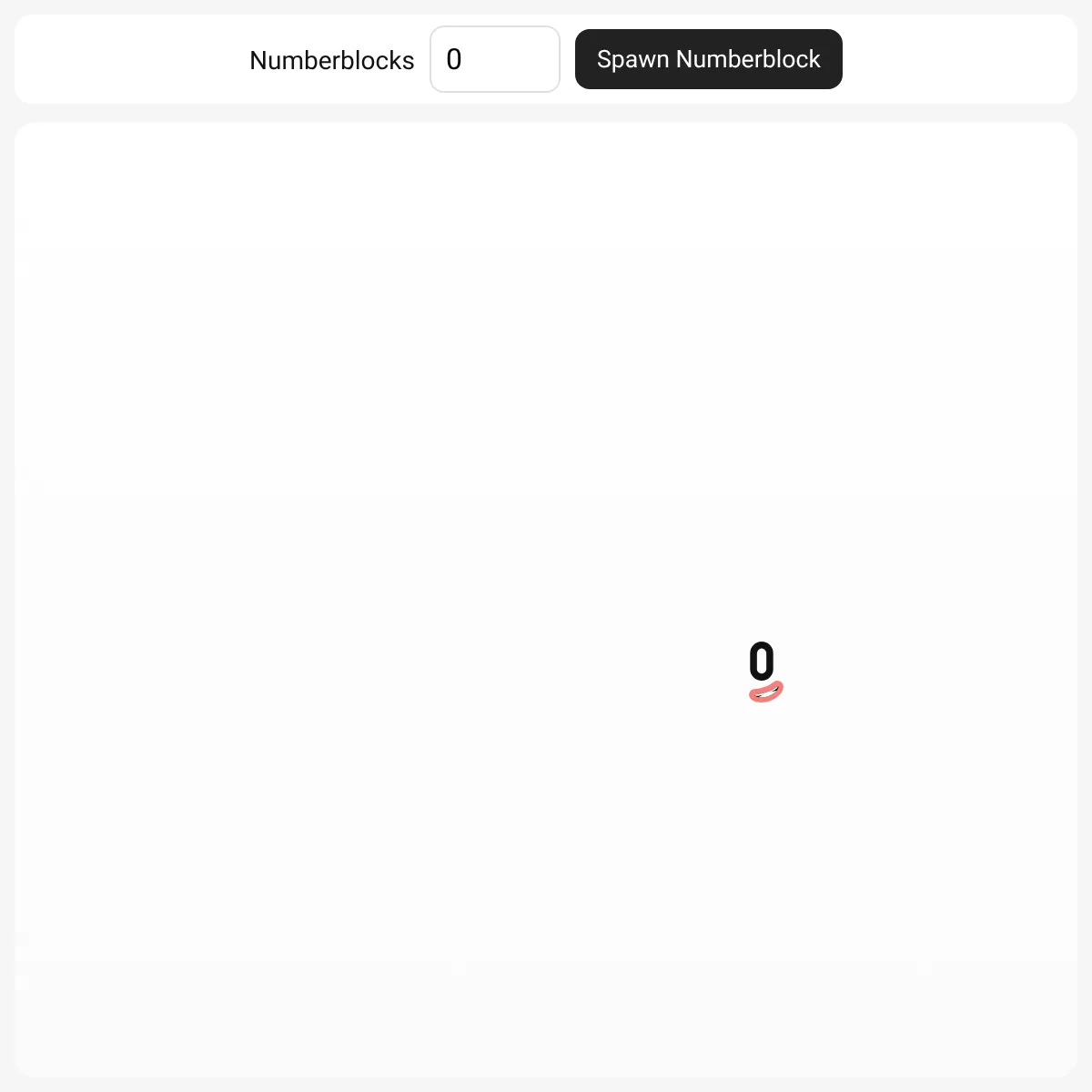 Numberblock Sandbox