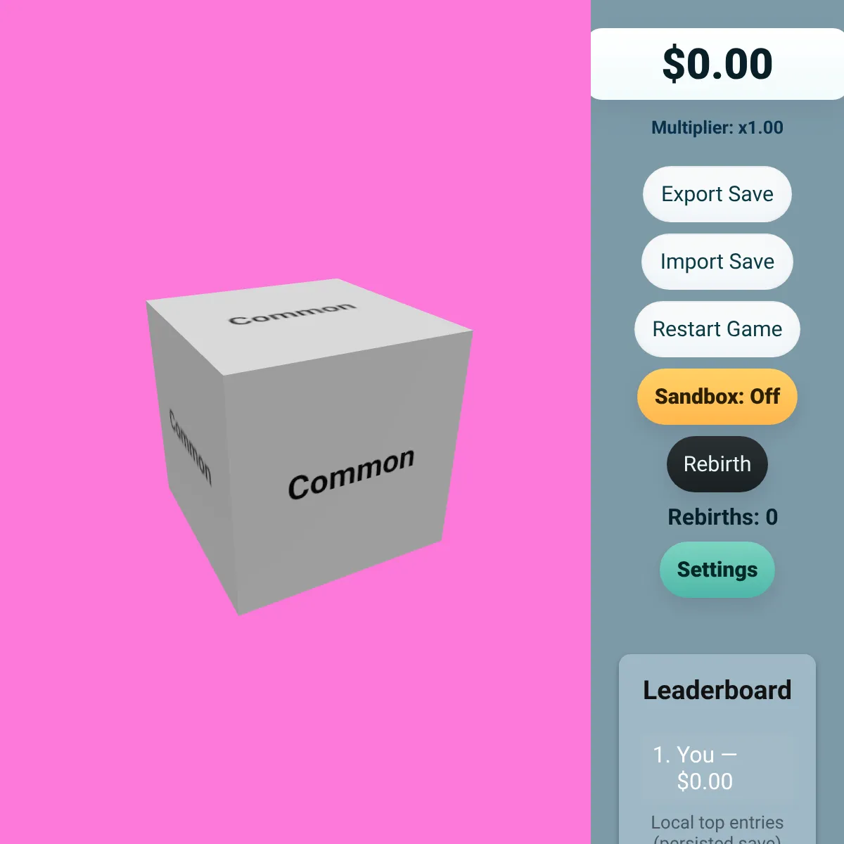 Rarity Clicker