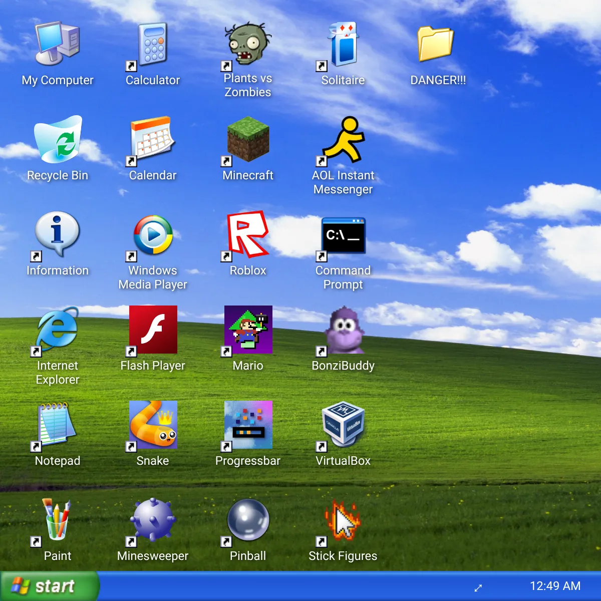 Windows XP Simulator
