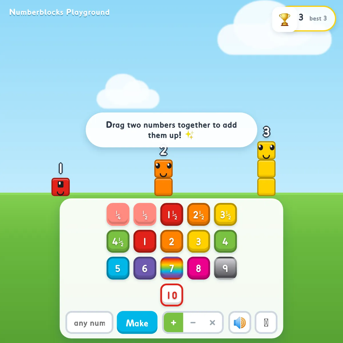 Numberblocks Playground