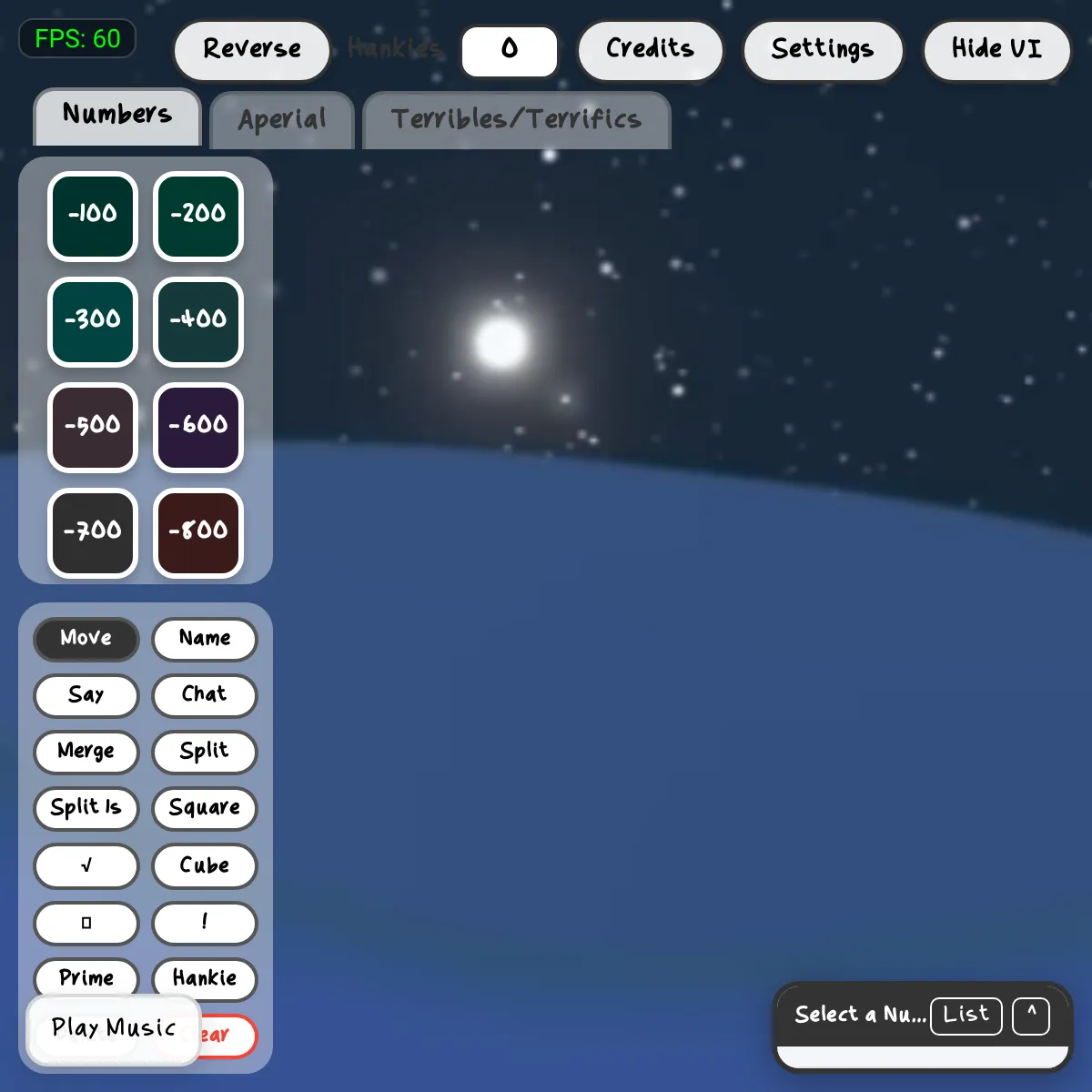 Numberblockers Playground
