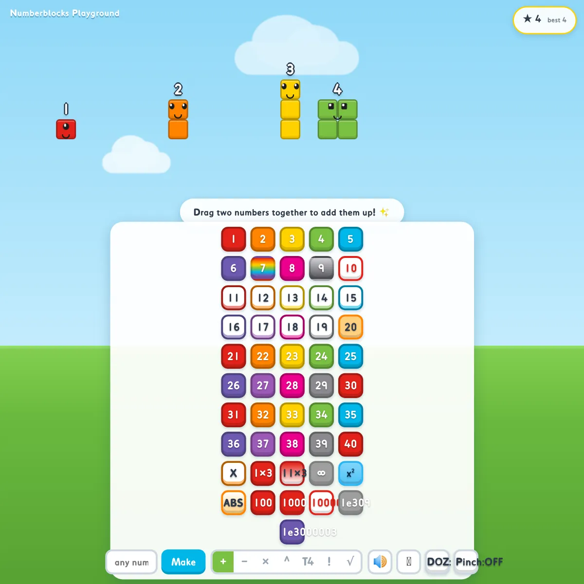 Numberblocks Playground