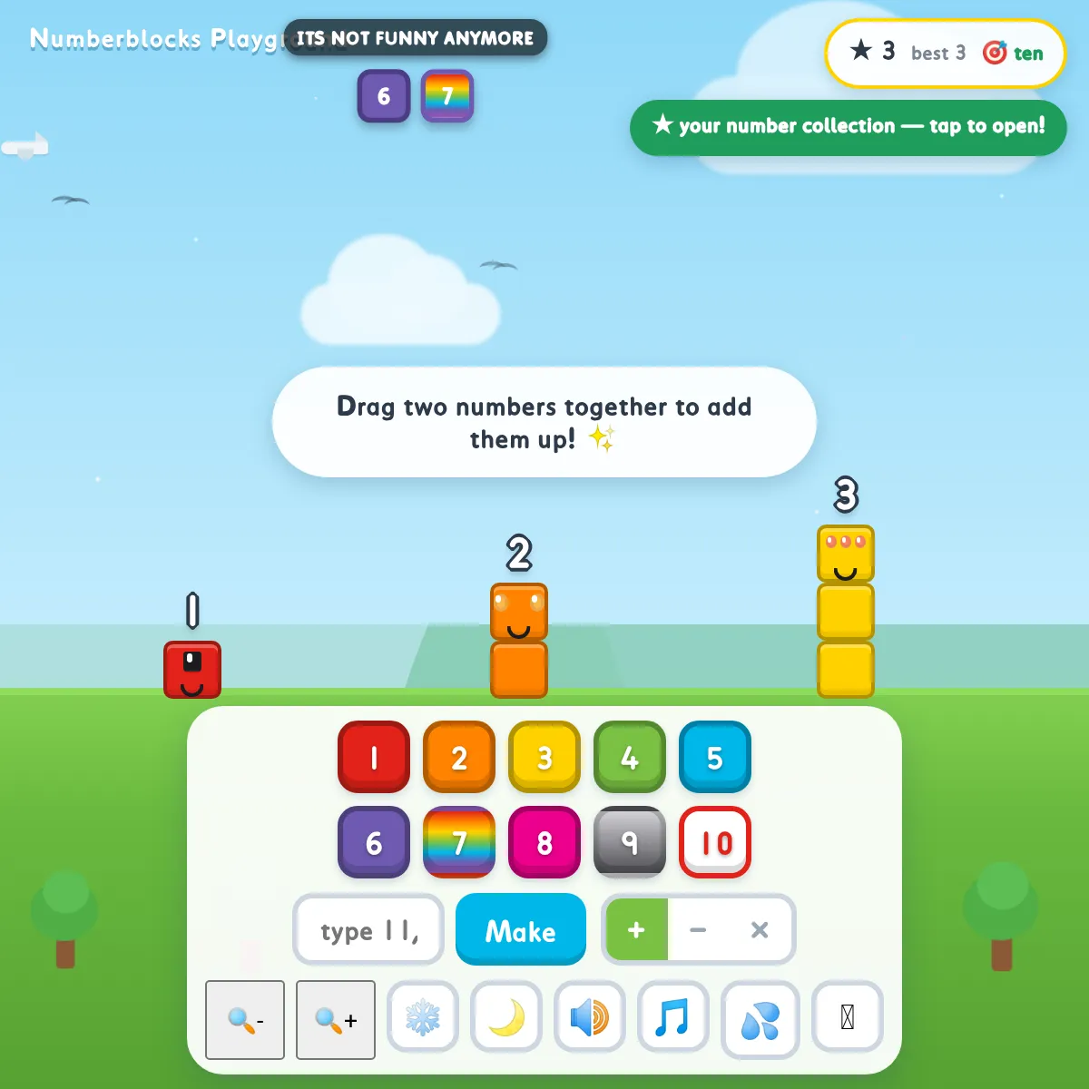 Numberblocks Playground 1000 B