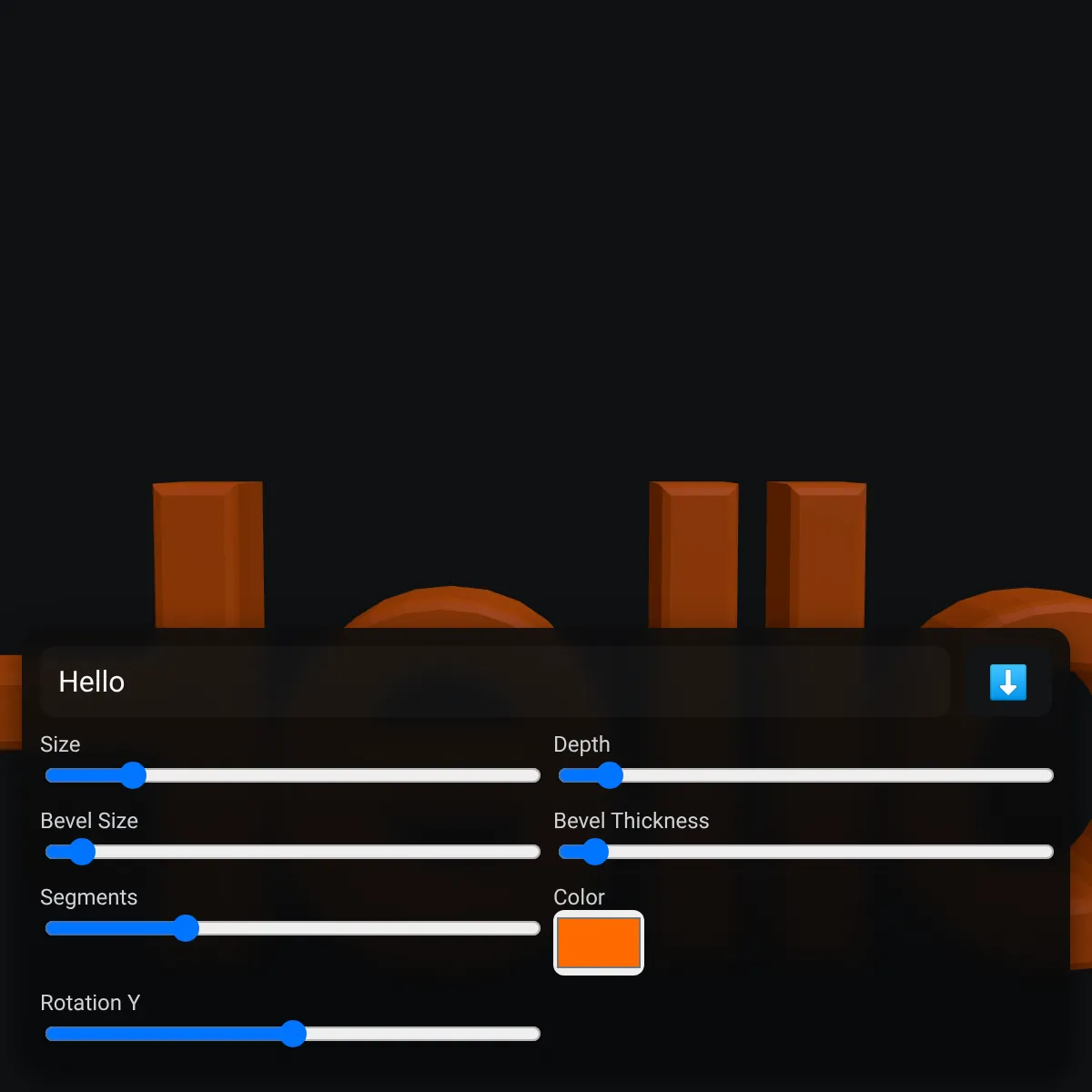 Anim8or text generator