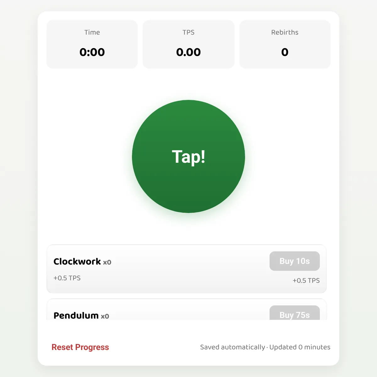 Time Clicker