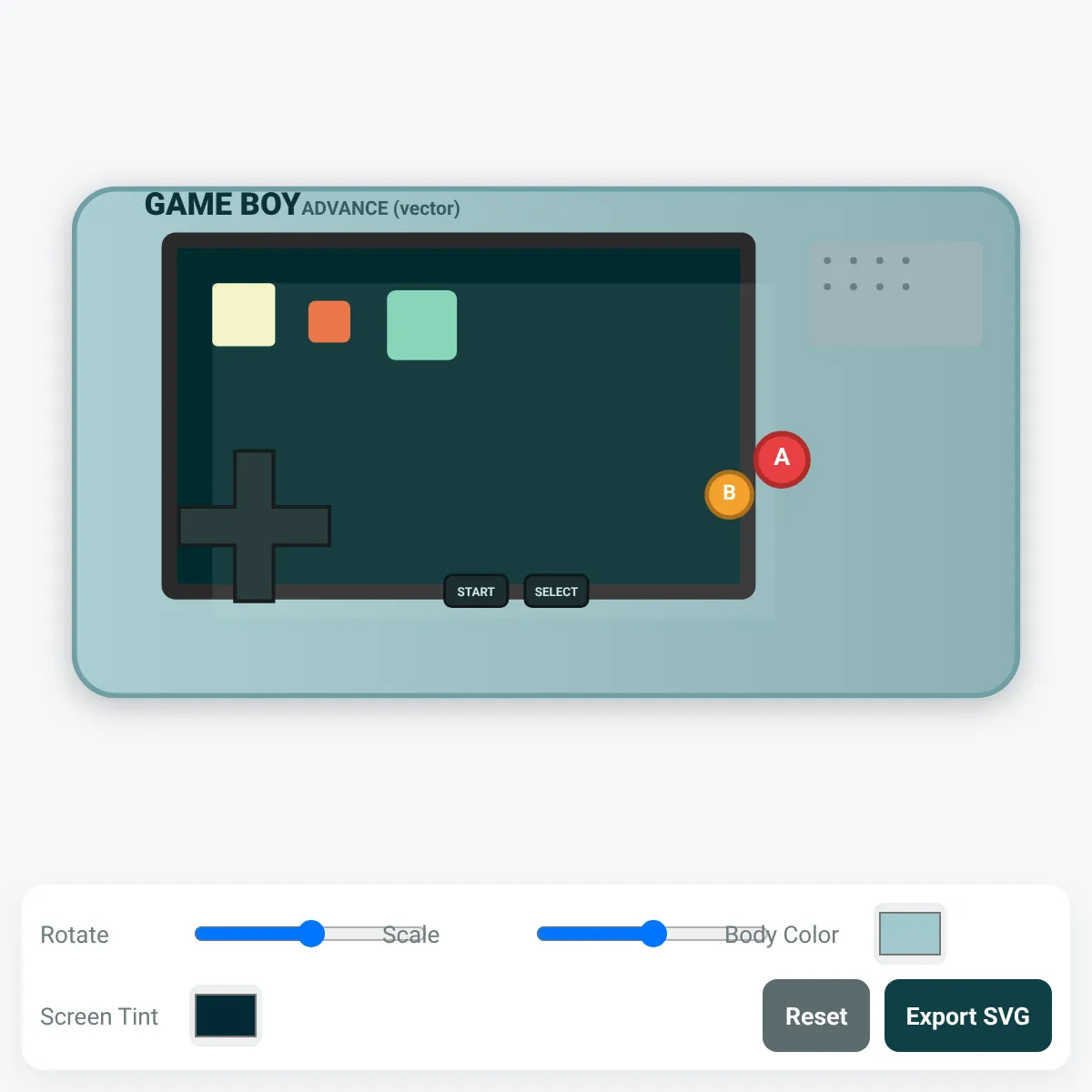 Game Boy Advance Vector