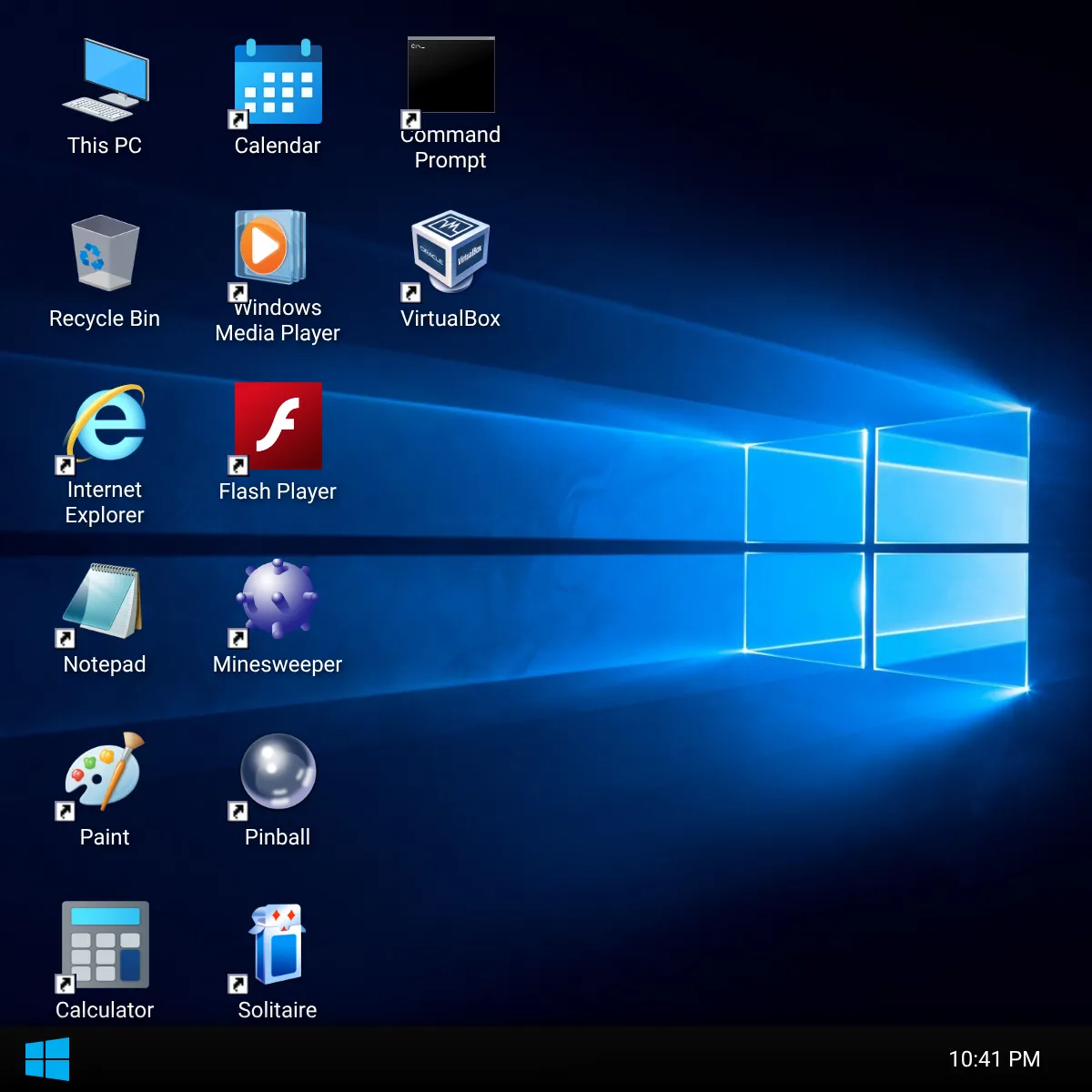 Windows 10 2015 modern gaming