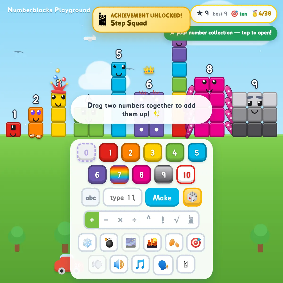 Numberblocks Playground