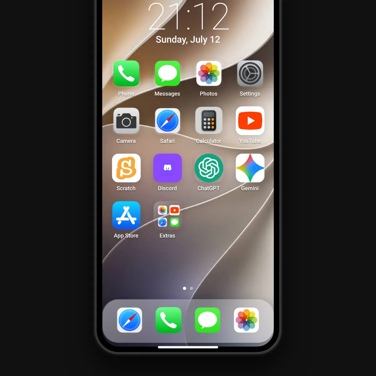 iPhone Recreation
