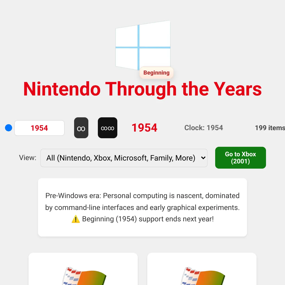 Windows Timeline