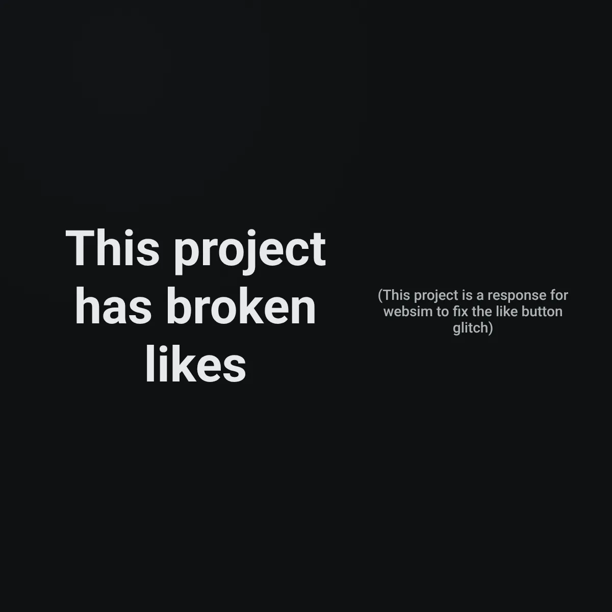 the project is loading